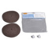 Koblenz Pads-fit All Tan Scrubbing Small Hole W/pad Holder