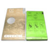Oreck Paper Bags-oreck Cc 6pk Saniseal Green