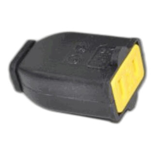 Fit All, Residential Plug-female 2 Prong Statite Black