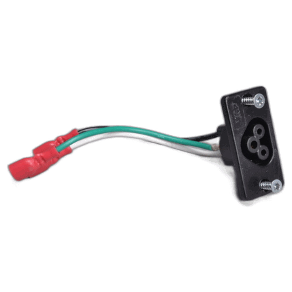 RECEPTICLE, 3 WIRE CSA BG11 Part Number: 203-1666 for Bissell