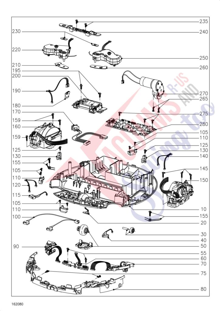Miele SCOUT RX2 exploded schematic diagram (page 2)