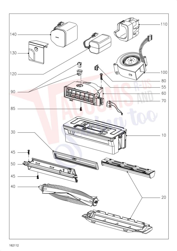 Miele SCOUT RX2 exploded schematic diagram (page 4)
