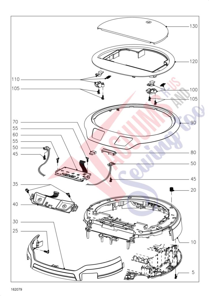 Miele SCOUT RX2 exploded schematic diagram (page 3)