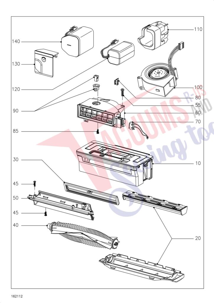 Miele SCOUT RX2 exploded schematic diagram (page 4)