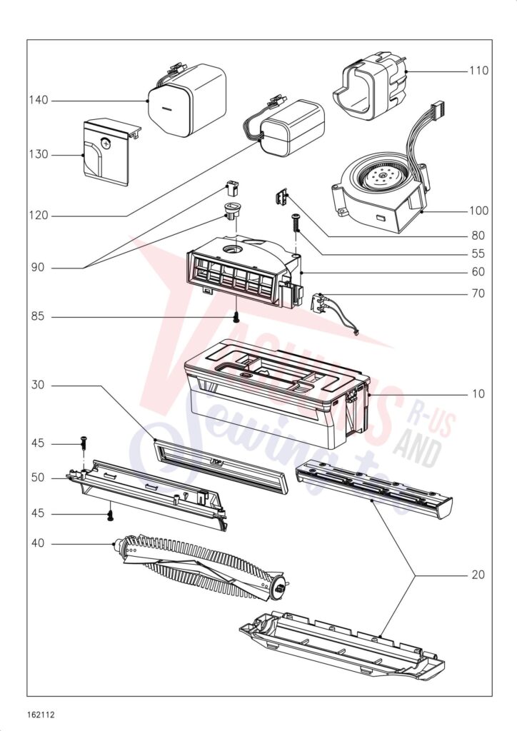 Miele SCOUT RX2 Home Vision exploded schematic diagram (page 4)