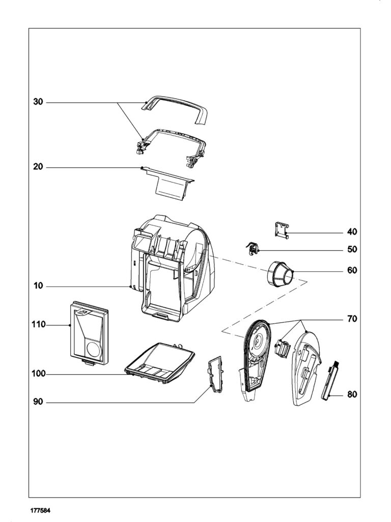 Miele Miele Boost CX1 Parquet Pure Suction Lotus White SNCE0 schematic page 3 preview