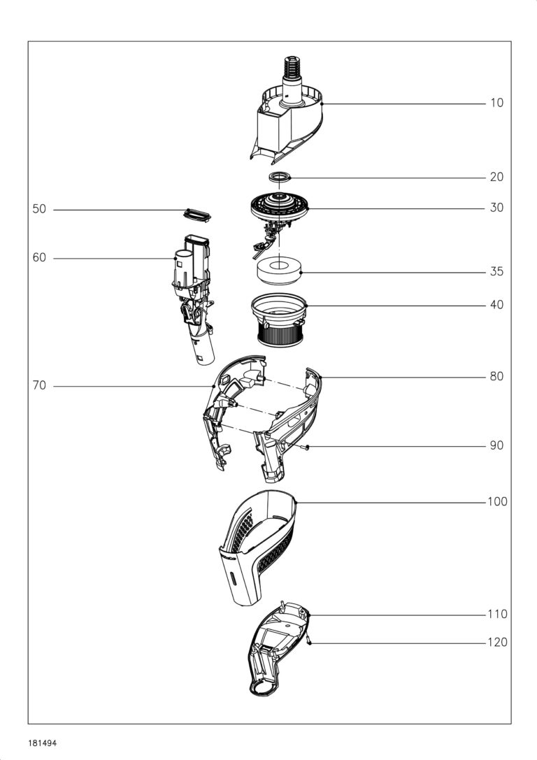 Miele Miele TriFlex HX2 Lotus White schematic page 6 preview