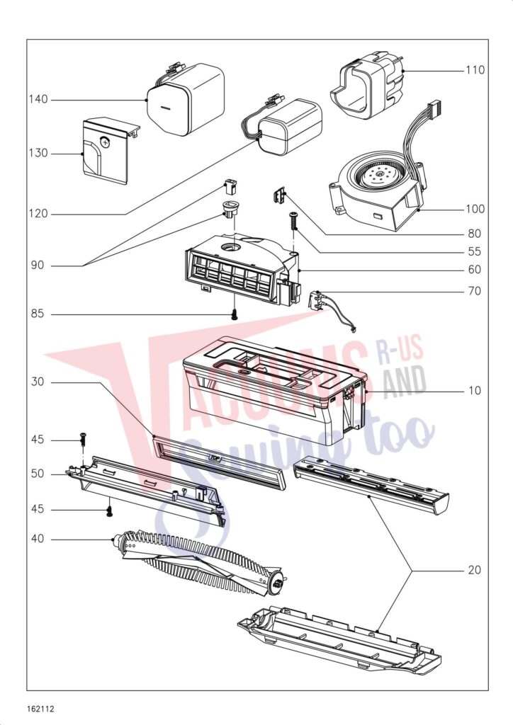 Miele SPQL0 exploded schematic diagram (page 4)