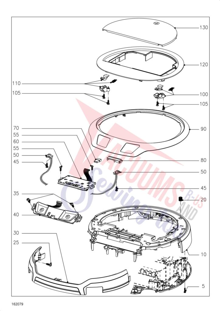 Miele SPQL0 exploded schematic diagram (page 3)