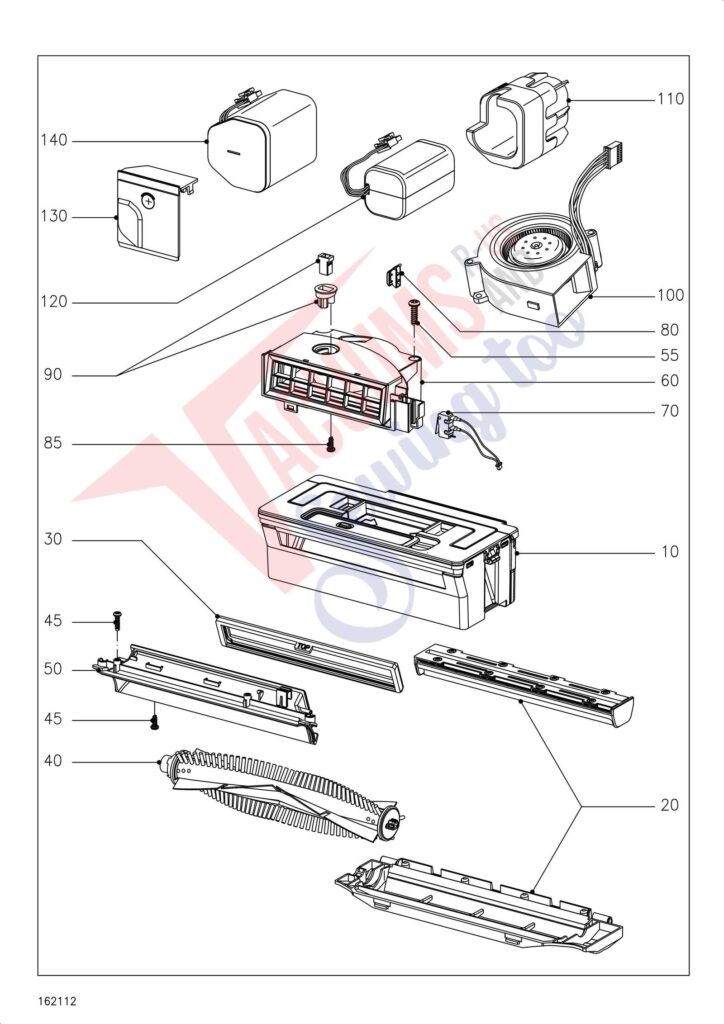 Miele SPQL0 exploded schematic diagram (page 4)