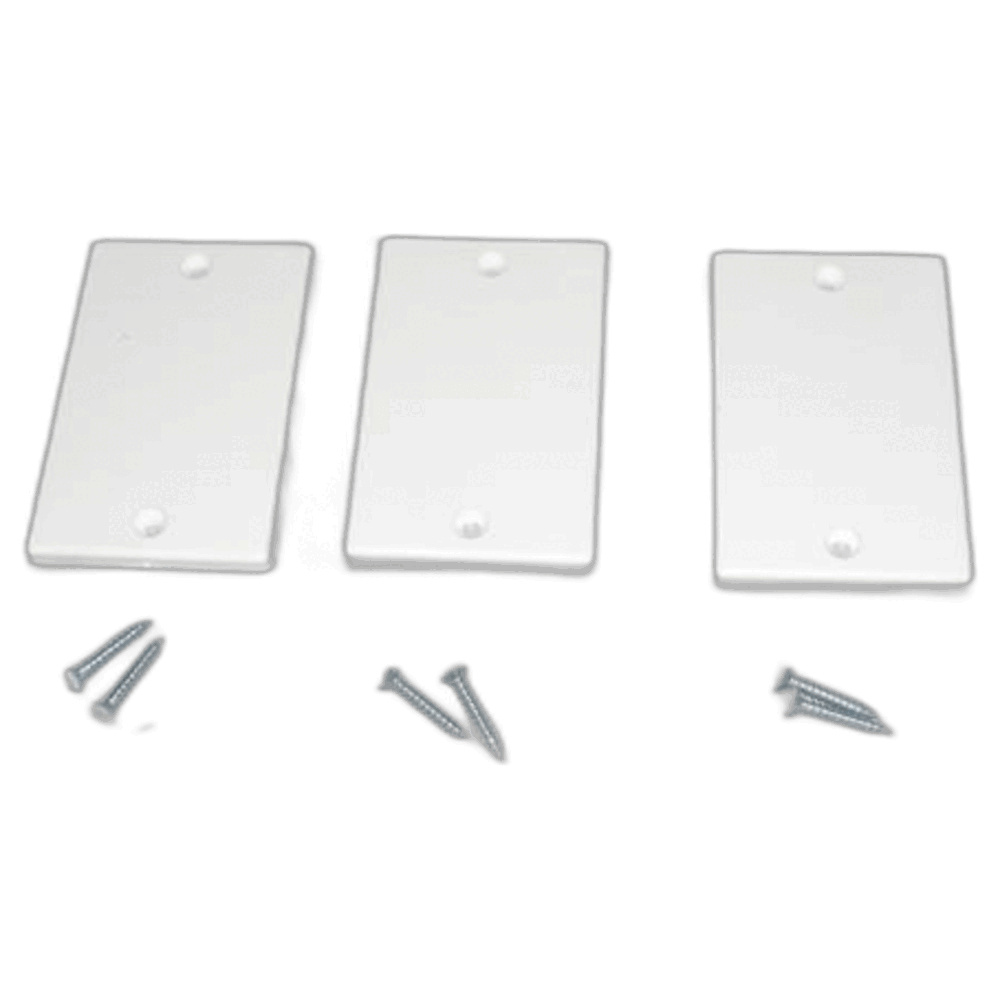 Canplas - Hayden Temporary Inlet Cover White-central Vac(3pk)