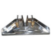Fit All, Commercial Wand S-bend-commercial 12'' Dual Jet Low Profile2 Jets