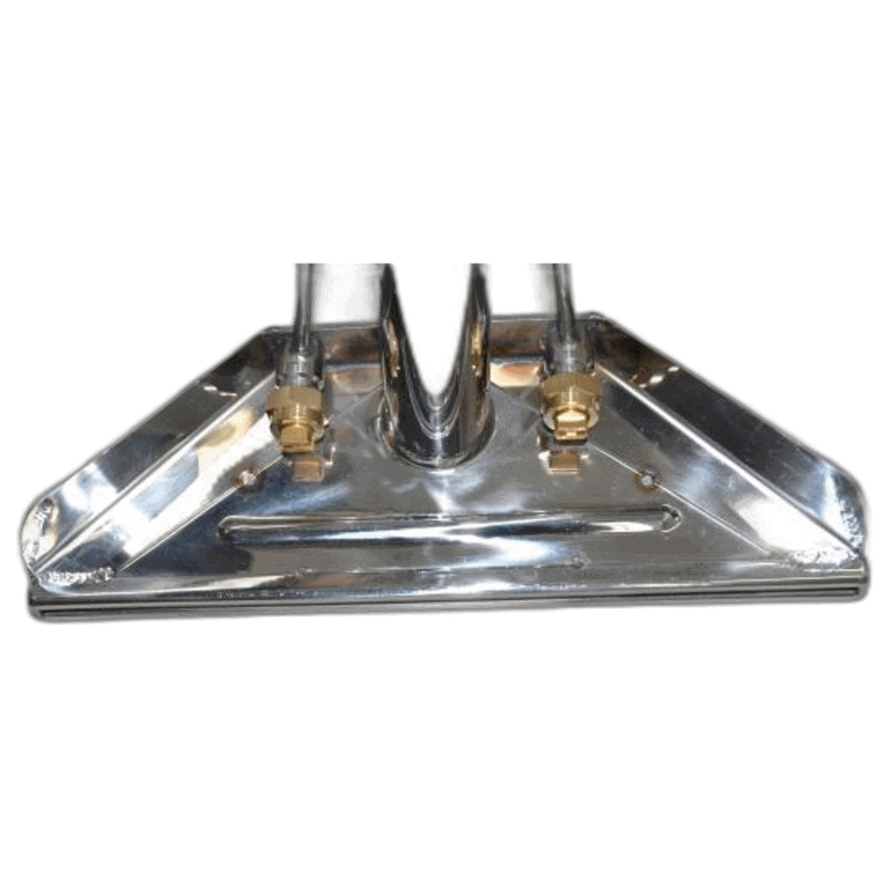 Fit All, Commercial Wand S-bend-commercial 12'' Dual Jet Low Profile2 Jets