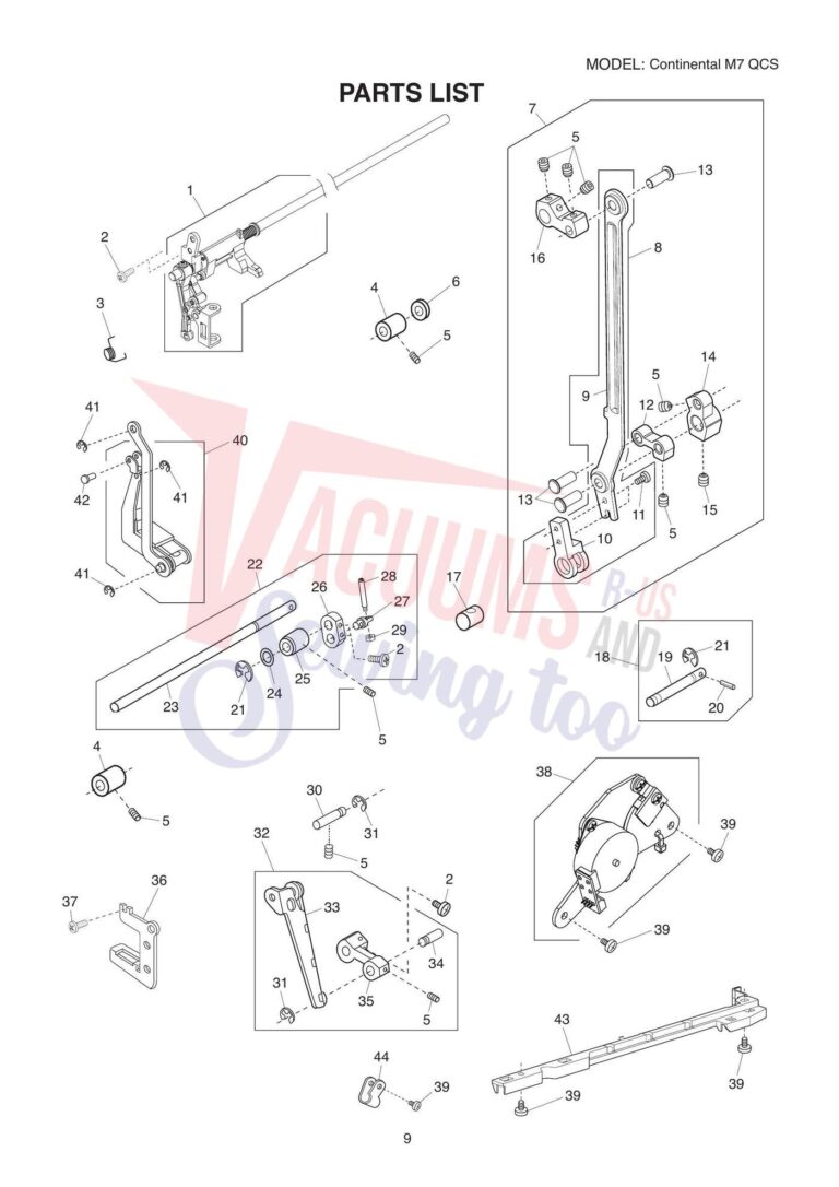 Janome CM7si schematic page 1 preview