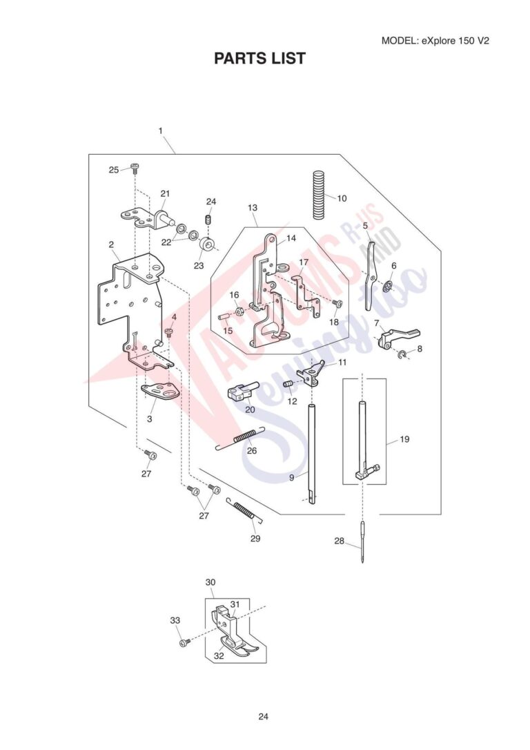 Elna el150 schematic page 2 preview
