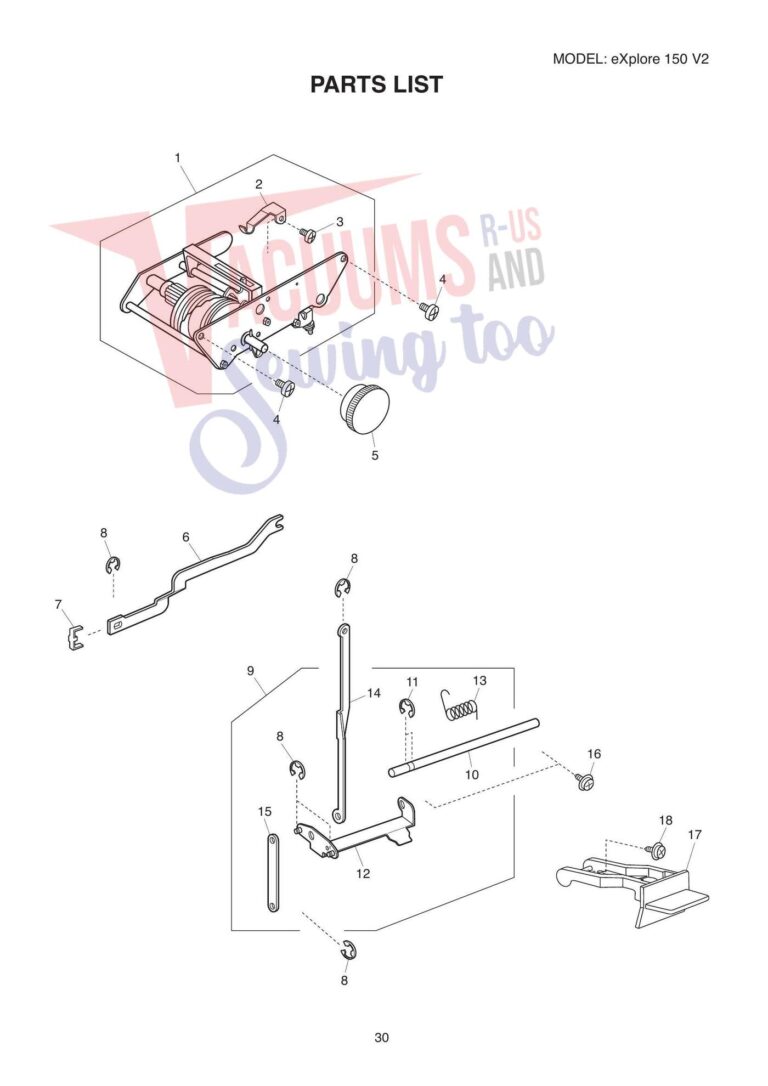 Elna el150 schematic page 5 preview