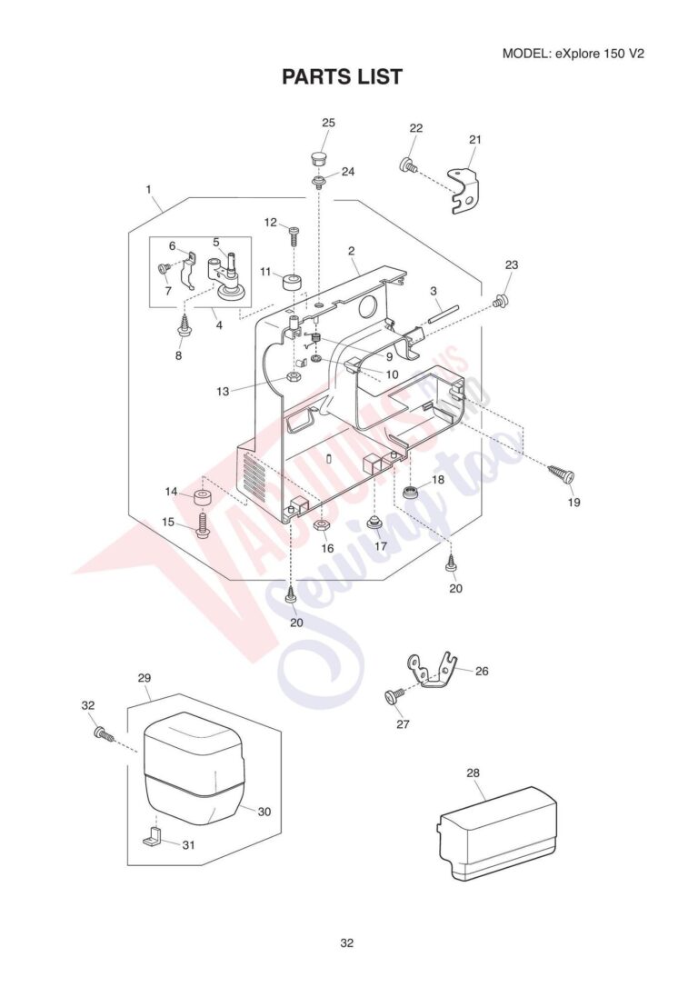 Elna el150 schematic page 6 preview