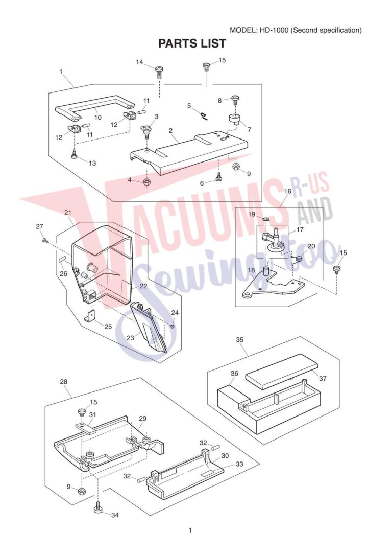 Janome hd1000 schematic page 2 preview