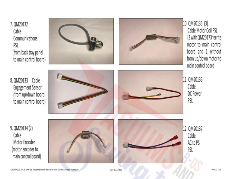 Janome Pro Stitcher 15 schematic page 3 preview