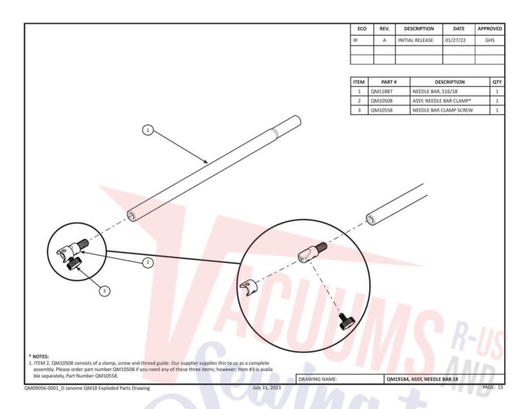 Janome Pro Stitcher 18 2 schematic page 4 preview