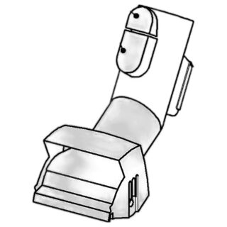 Genuine Miele Linkage SBD285-3 assy
