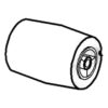 Genuine Miele Support roller