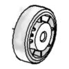 Genuine Miele Support roller SBD470 compl. 2K