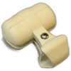 Mounting Clip with screw for 2 attachments, DART and FELIX Rosso (gray black) Sebo vacuum cleaner repair part