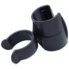 Mounting Clip, for K and E dusting brush, 1387GS (gray black)