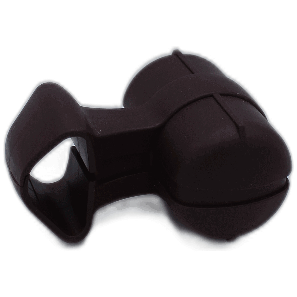 Refer to 7097WE Mounting Clip with screw for 2 attachments, FELIX Classic (burgundy) Sebo vacuum cleaner repair part - Image 2