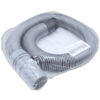 Hose, for X, G, and 370 series, 300 and 350 (silver) Sebo vacuum cleaner repair part