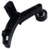 Hoover idler arm with bearing for self propelled hoover