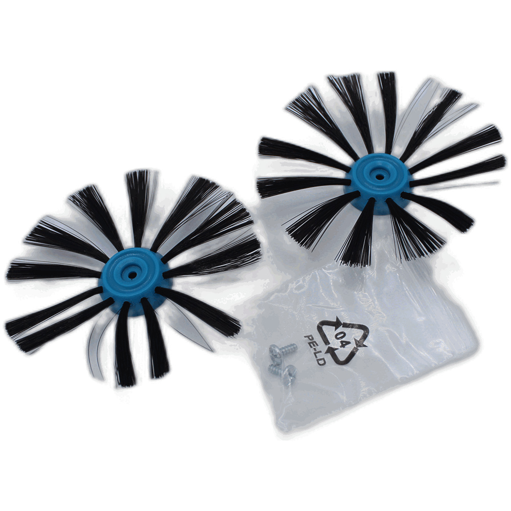 Side Brushes 2 pack and screws Bissell repair part number: 1618522 - Image 2