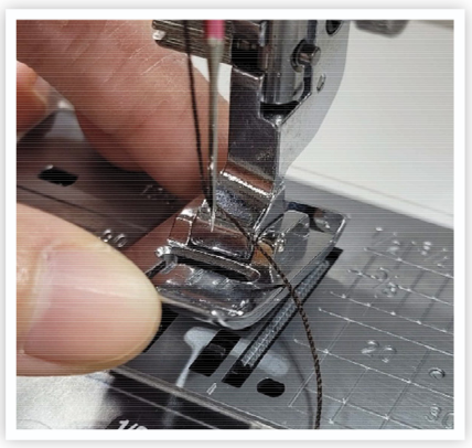 Janome Left Bi-Level Foot For 9 mm maximum stitch width models - Image 3