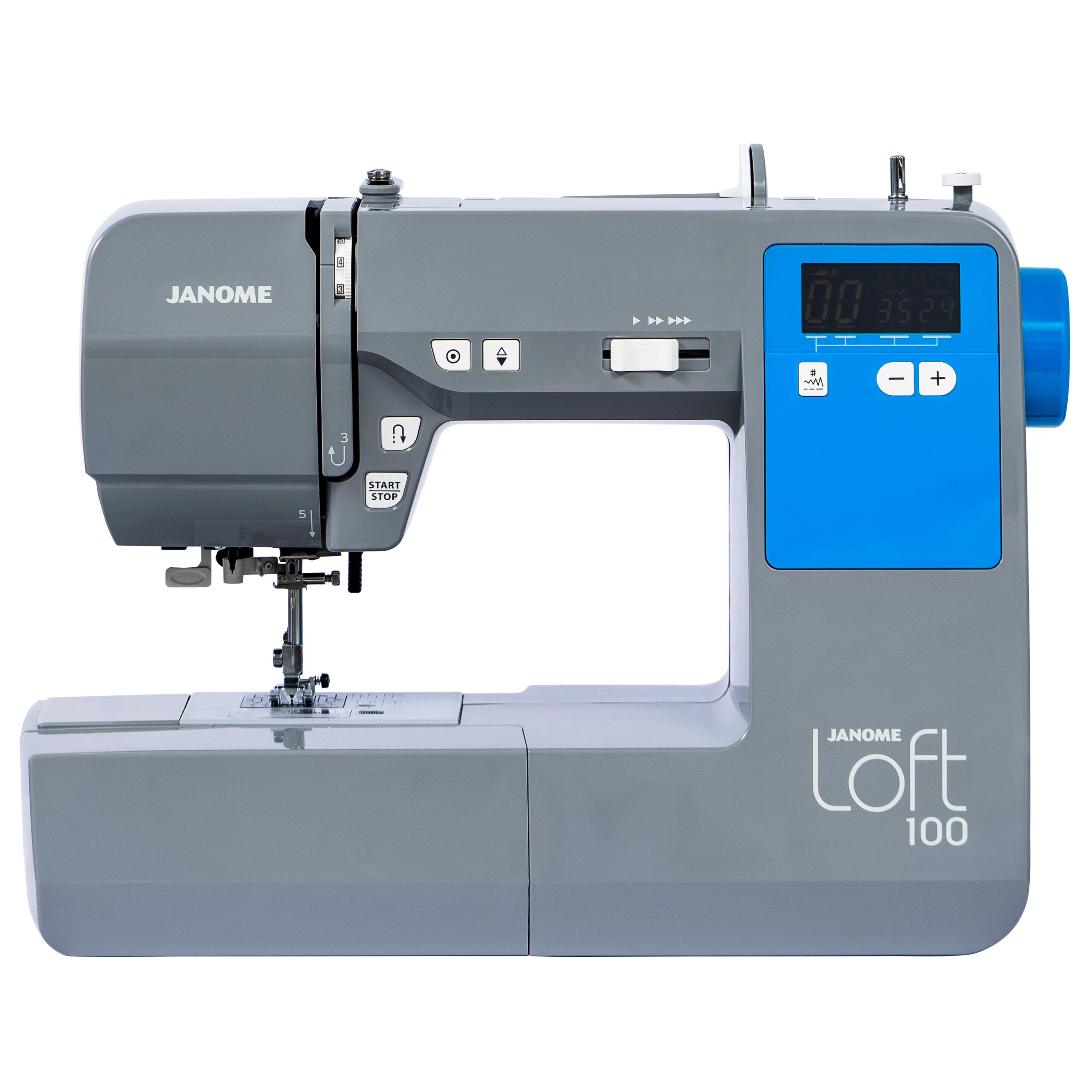 DISCONTINUED Janome LOFT 100 – Compact, Feature-Rich Sewing for Creative Beginners