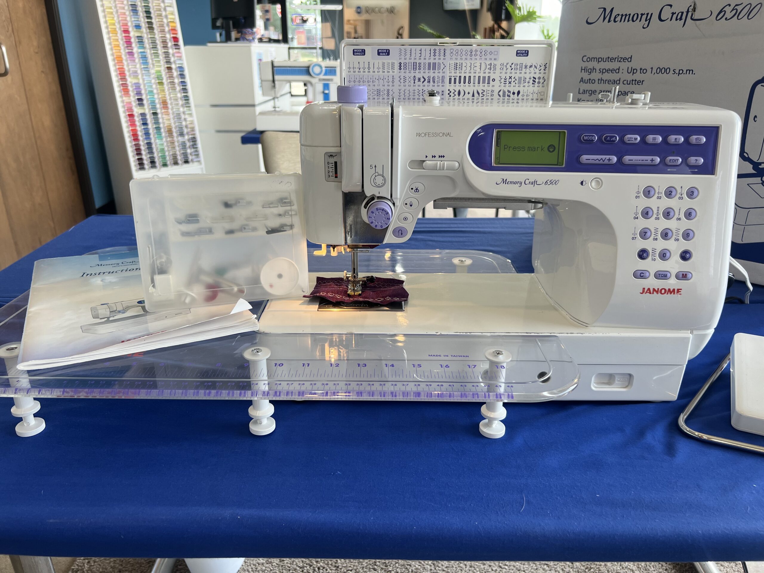Janome Memory Craft 6500 – Reconditioned Workhorse with a 90-Day Warranty - Image 6