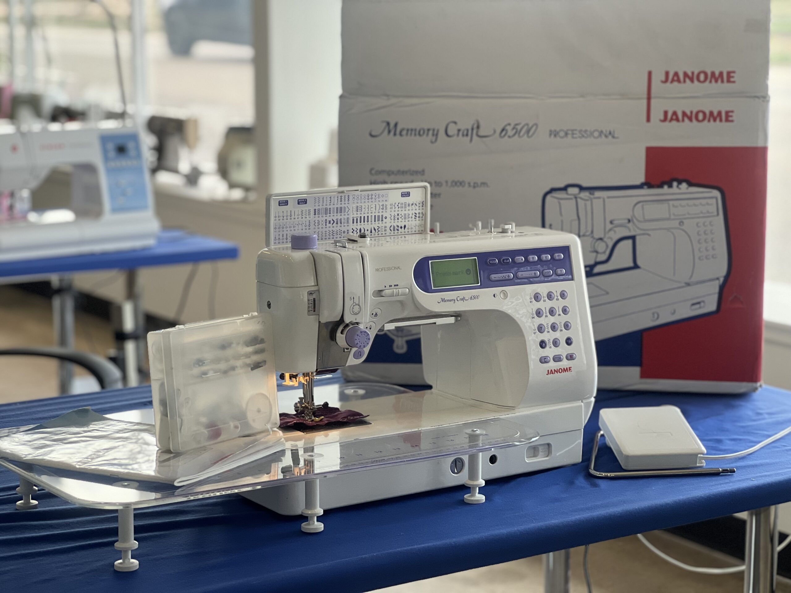 Janome Memory Craft 6500 – Reconditioned Workhorse with a 90-Day Warranty - Image 2