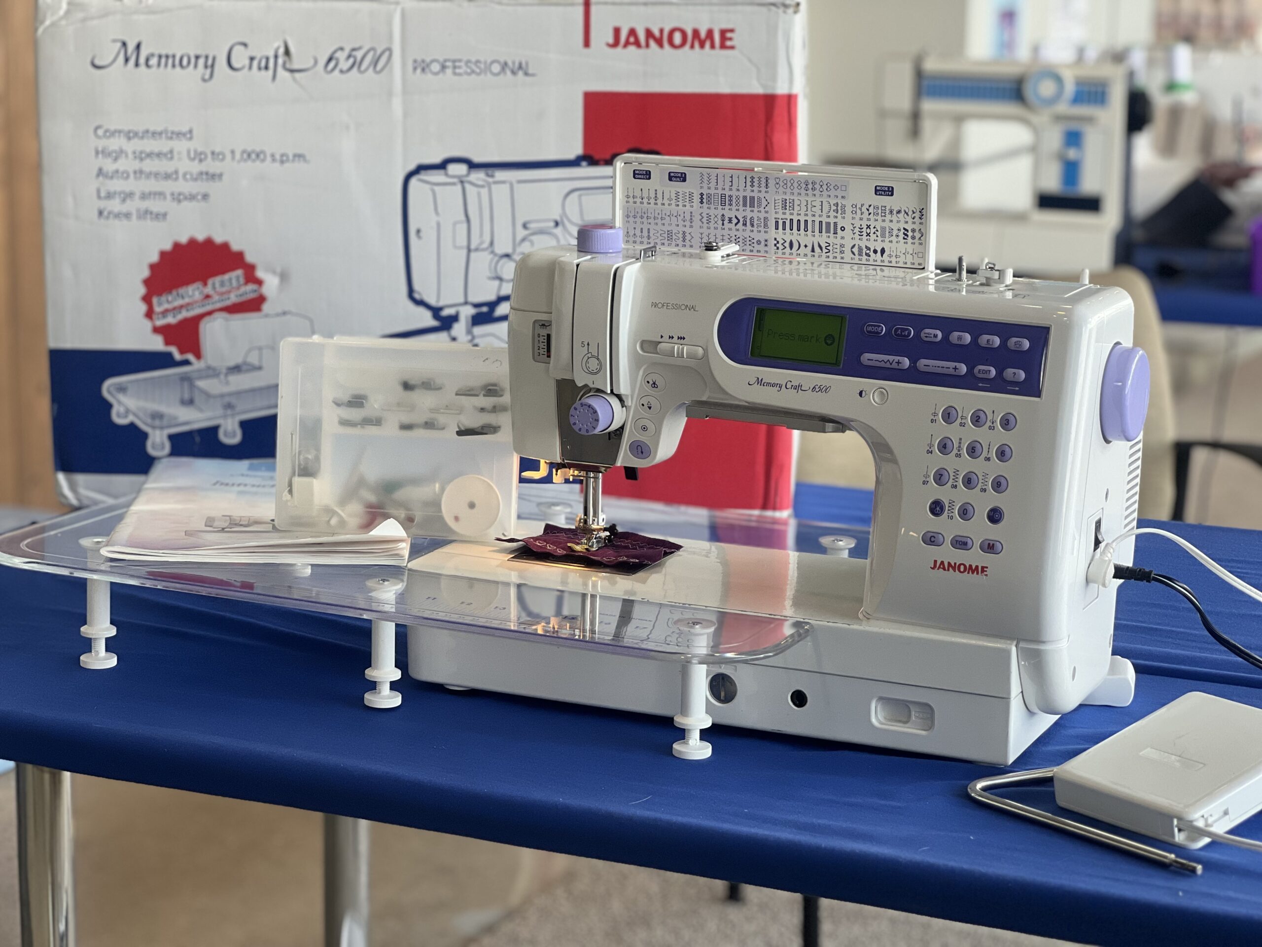 Janome Memory Craft 6500 – Reconditioned Workhorse with a 90-Day Warranty - Image 3
