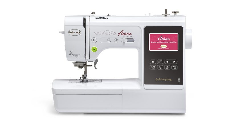 Baby Lock Aurora – Your Embroidery Journey Starts Here