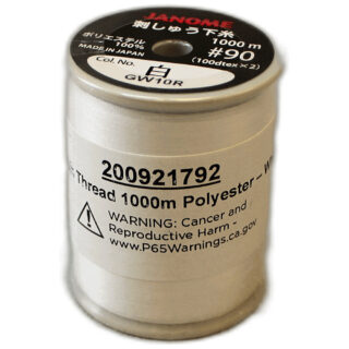 Bobbin Thread 1000m Polyester sewing machine part or accessory For Janome Models: