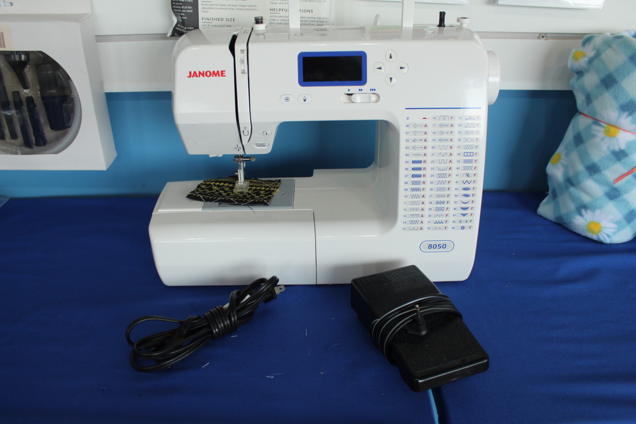 Fully reconditioned Janome 8050