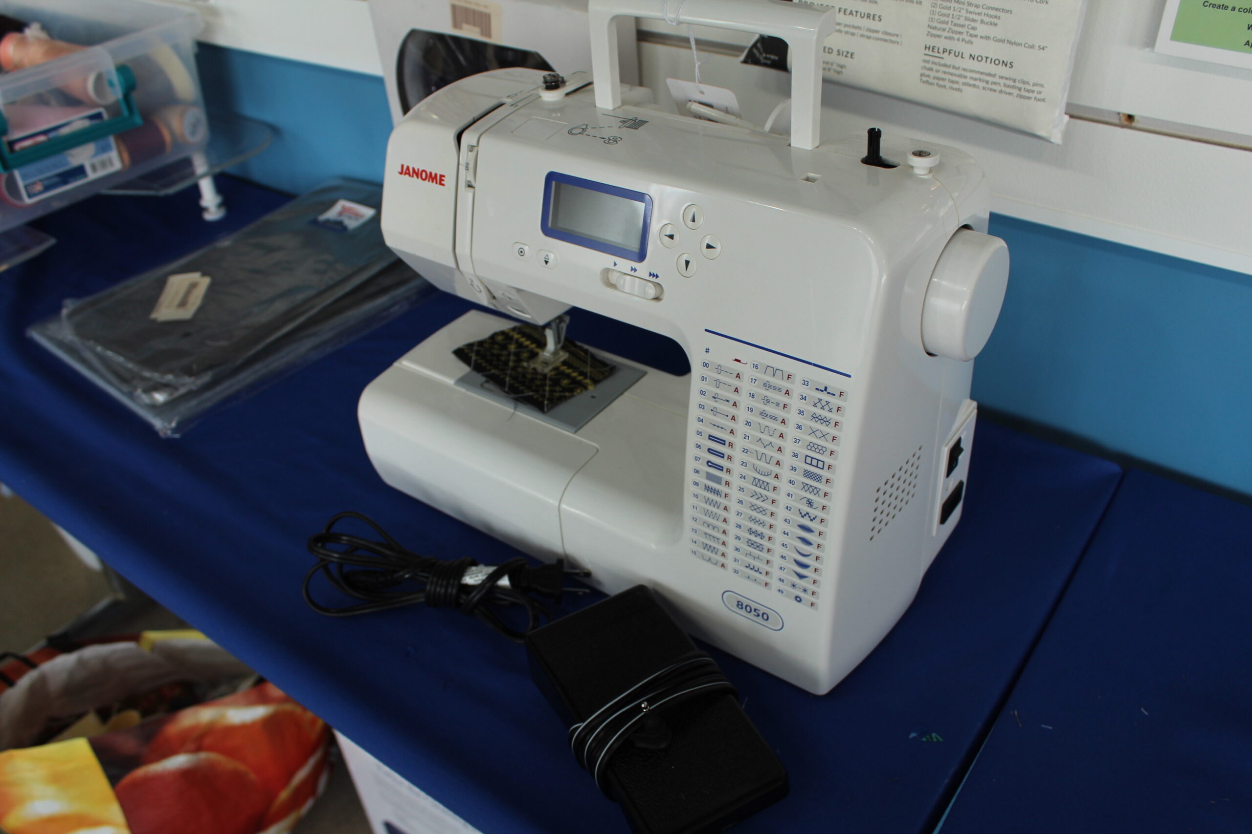 Fully reconditioned Janome 8050 - Image 4