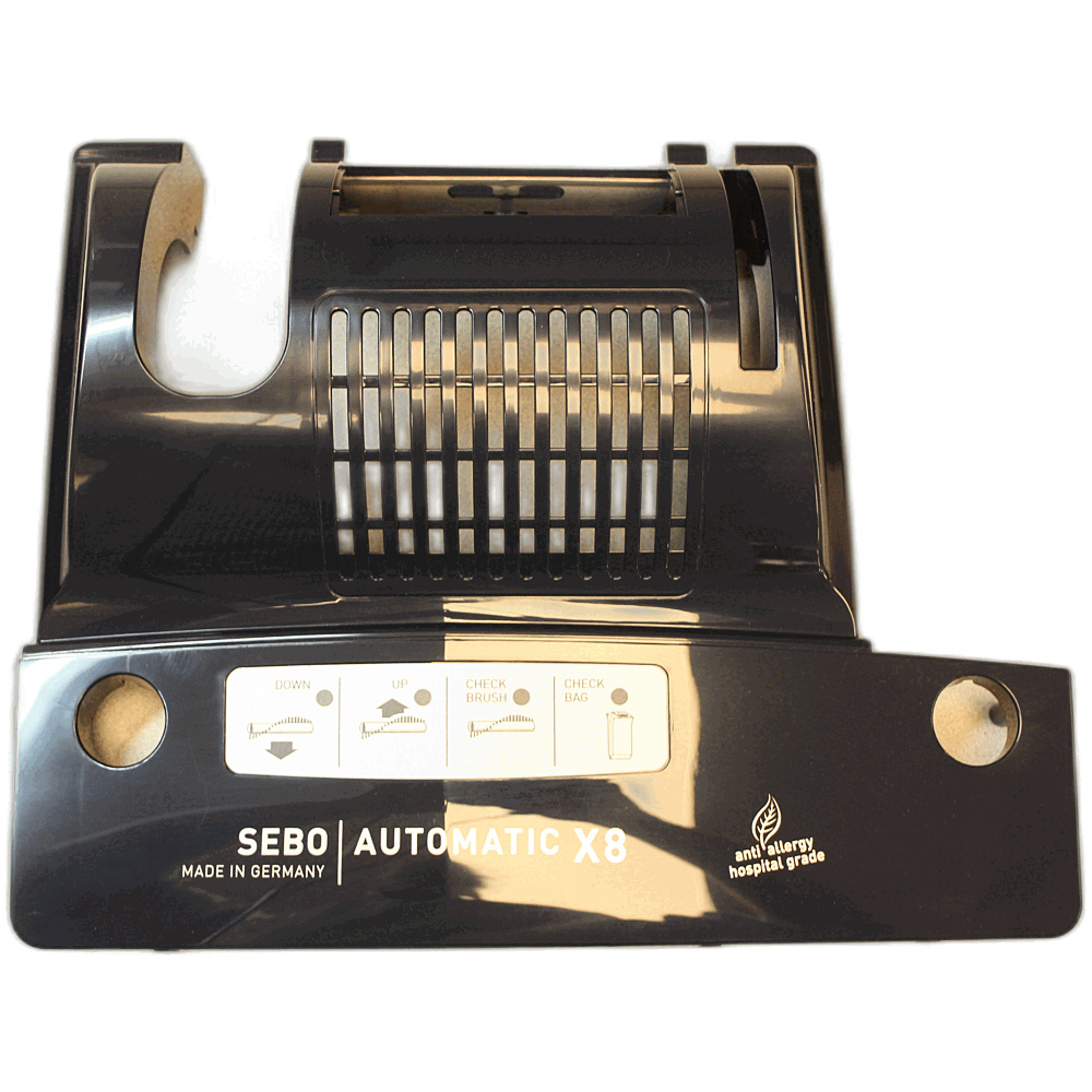 Power Head Cover, without exhaust filter and cover, for X8 (dark blue) Sebo vacuum cleaner repair part