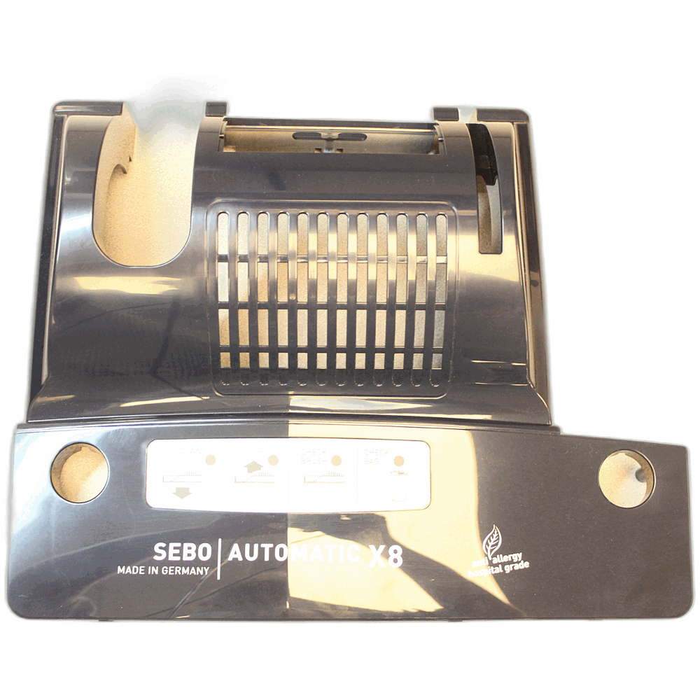Power Head Cover, without exhaust filter and cover, for X8 (dark blue) Sebo vacuum cleaner repair part - Image 2