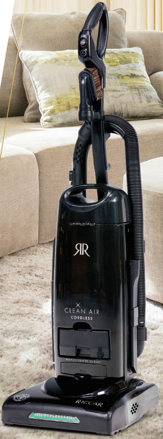 Riccar R27CV Clean Air Cordless Deluxe Upright Vacuum - Image 2