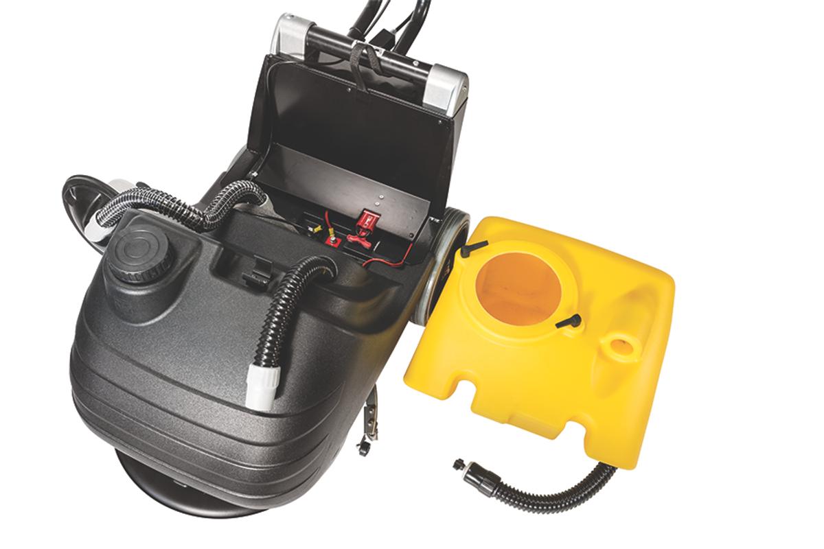 Tornado BD 17 6 Bat 24Volt Brush Drive Compact Scrubber Complete - Image 2