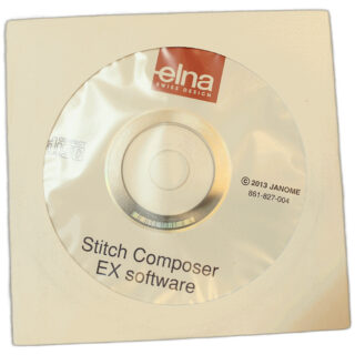 Genuine Janome/Elna Stitch composer CD-ROM For: EL780, EL770
