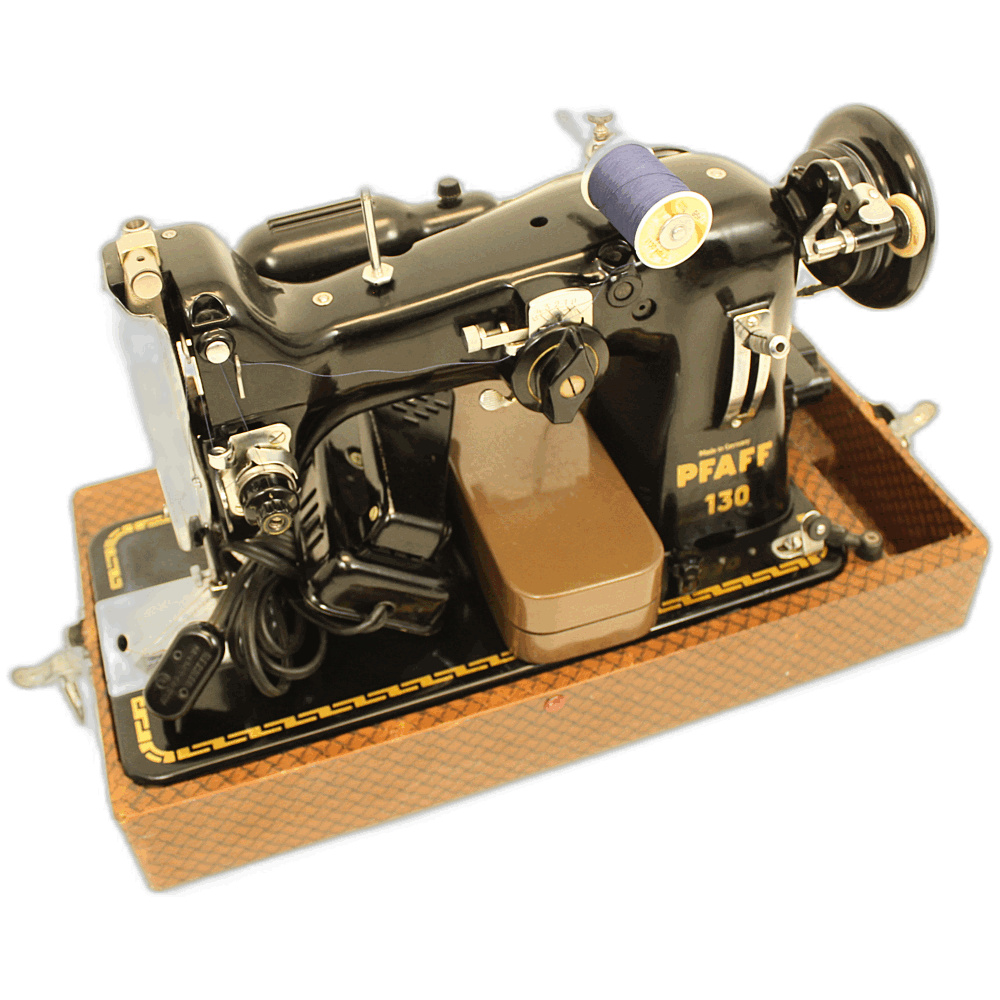 Reconditioned Pfaff 130 made in germany with case foot control and extras as pictured 30 day warranty - Image 10