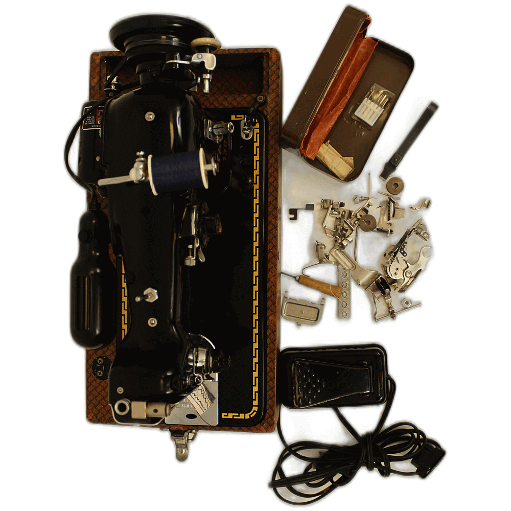Reconditioned Pfaff 130 made in germany with case foot control and extras as pictured 30 day warranty - Image 3