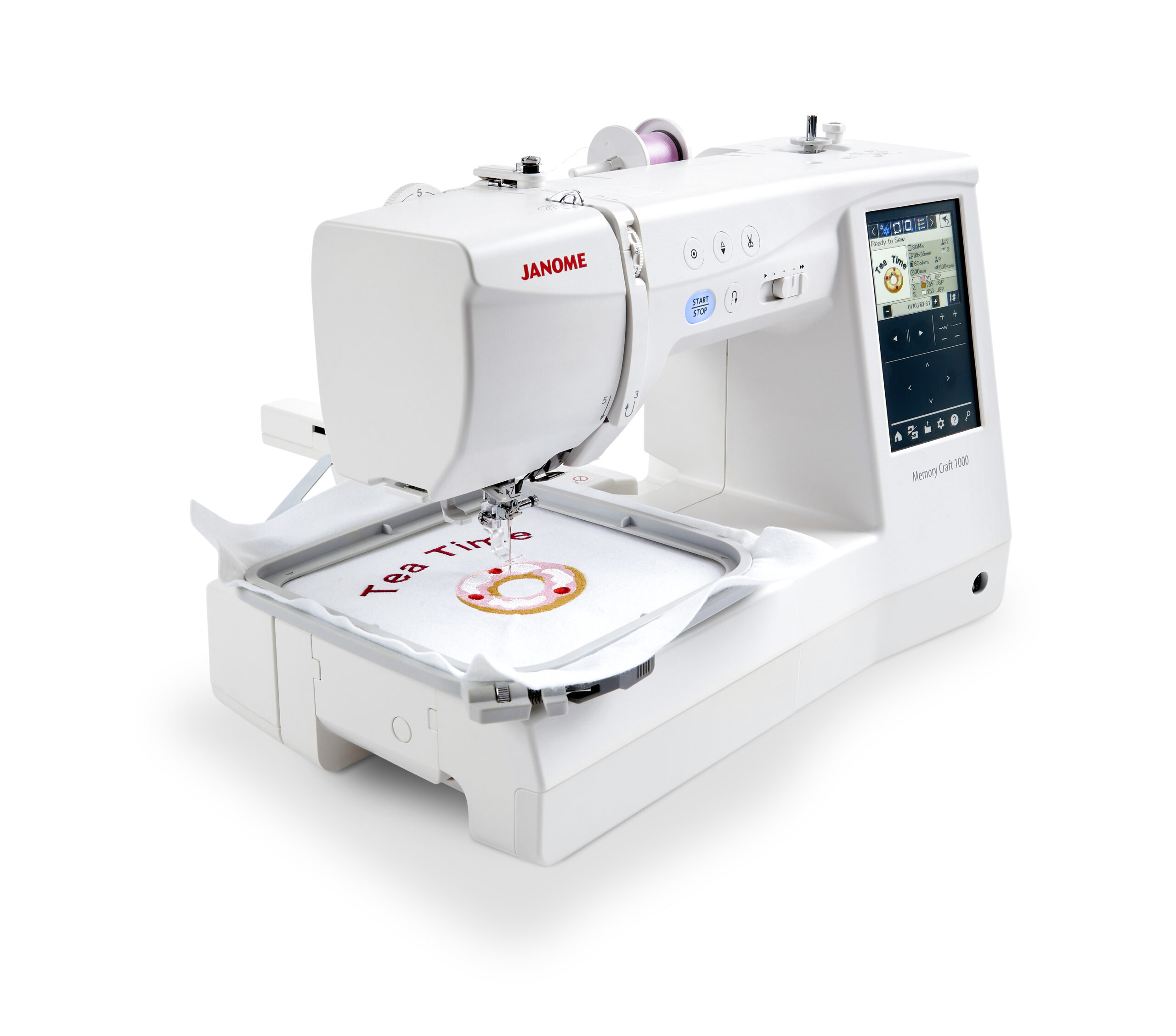 Janome Memory Craft 1000 Sewing and Embroidery Machine - Image 12